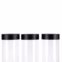 Commercial Cereal Dispenser - triple - Lever Dispense - 3 Plastic Containers - Black
