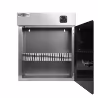 Armário esterilizador de facas UV - para 10 facas - 15W - Temporizador até 60min