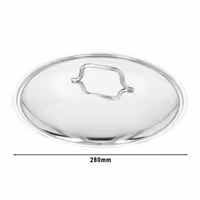 Demeyere | Apollo 7 - lock - Ø 280 mm - rostfritt stål