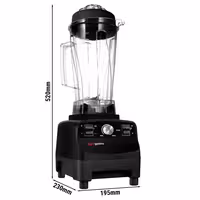Commercial food blender - 2 litres - 1.5 kW