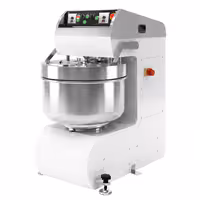 Spiralna miješalica za tijesto PREMIUM PLUS - 70 l / 40 kg - 2 brzine - s fiksnom posudom - 2 motora - s timerom - 400 V - za pizzu i kruh