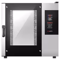 Commercial Electric Bakery Combi Oven - Touchscreen Controls - 6x EN 600x400 - incl. Core temperature probe, HACCP monitoring, USB, Inner rack