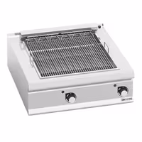 Električni roštilj - 10,8 kW - 800 mm - linija 900 - stolni - inox AISI 304