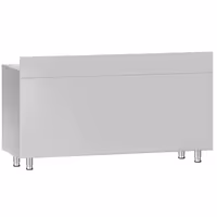 خزانة قاعدية ستانلس ستيل KOPENHAGEN ECO - 1600x700mm - وحدة أدراج 3 يمين - مع حاجز خلفي