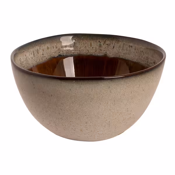 (6 pcs) Dessert Bowl - Hazelton - Stoneware - Ø 150mm - Brown