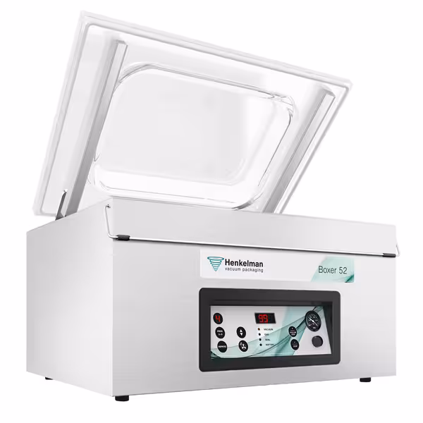 HENKELMAN | BOXER 52 – komorna vakuumska pakirka – 21 m³/h – 800 W – digitalna