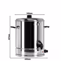 Profesionalno kuhalo za vodu i kuhano vino - 21 l - 3,0 kW - inox - Kontinuirano podešavanje temperature
