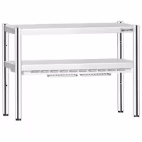 Toplinski most za grijanje hrane – infracrveni – 1000x370 mm – 700 W – 2 grijane etaže, 1 polica – podesiva visina