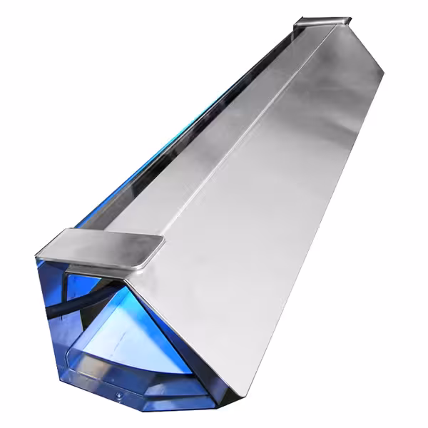 Distrugător de insecte PREMIUM - cu placă adezivă - UV-A fluorescent - pentru 10 m² - 1x 15 W