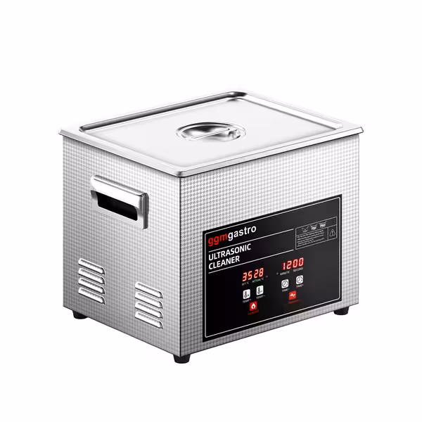 Ultrazvučni čistač – 10 litara – 240 W ultrazvučne snage – s odvodnim ventilom