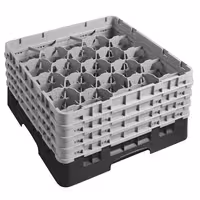 CAMBRO | CAMRACK® Glass Rack – Black – H 267 mm – For max Ø98 mm