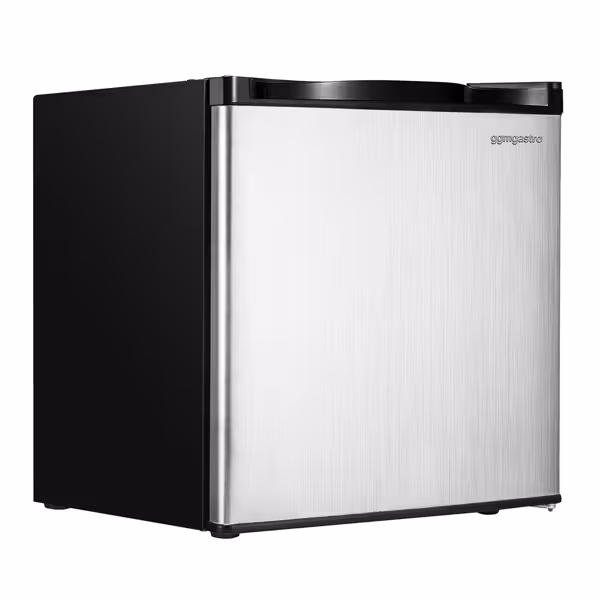 Mini-szafa mroźnicza ECO – 32 litry – jednodrzwiowa – czarna – drzwi ze stali nierdzewnej