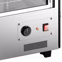 Topla vitrina - 1.219 mm - 1,8 kW - s 3 policama