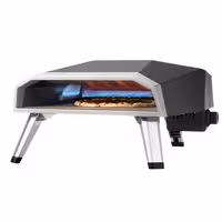 (2 Stück) Outdoor Pizzaofen Gas - für Ø 40cm Pizza - bis 500°C - inkl. Tragetasche