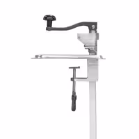 Manual Bench Can Opener - Shaft Length: 480mm - Stainless Steel - Max Can Height: 25cm
