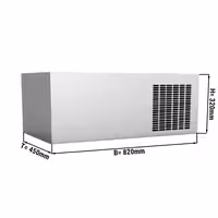 Nehrđajući čelik Stropni agregat - 350 W - za hladnjak za bačve serije FKT