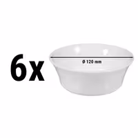 (6 pcs) SELTMANN WEIDEN | SAVOY Dessert Bowls – Ø 120 mm – White Porcelain