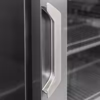 Szafa mroźnicza ze stali nierdzewnej PREMIUM PLUS – GN 2/1 – 560 litrów – z 1 szklanymi drzwiami