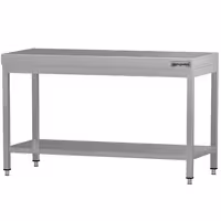 inox radni stol ECO - 1400x600 mm - s donjom policom