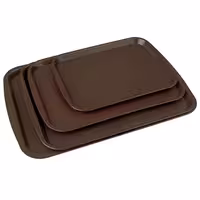 (10 uds) Bandeja De Servicio - Marrón - 460 x 360 mm