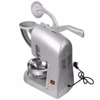 Commercial Ice Crusher - 5kg/min - 350W - Stainless Steel