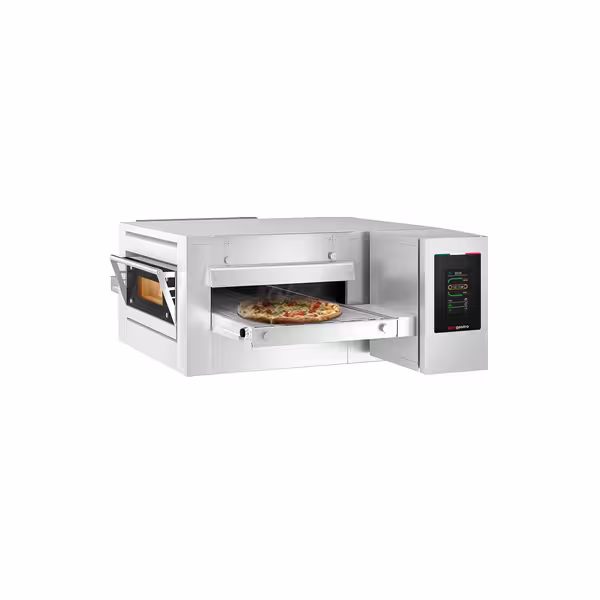 Commercial Electric Conveyor Pizza Oven - 1260x1750mm (50"x69") - Touchscreen Controls - Belt width: 500mm (20") - up to 350°C - for Ø 30cm (12") pizza