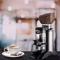Commercial Coffee Grinder - 2kg - with Dispenser (Doser) - Stainless Steel Housing
