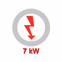 Električni štednjak - Linija 900 - 2 -os. - 400x900x965 mm - 7 kW - 2 ploče - samostojeći - otvoreni ormarić