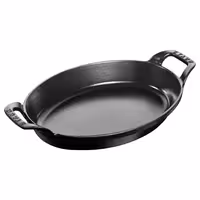 STAUB | SPECIALITIES - Posuda za pečenje - Ovalna - 280 mm - Lijevano željezo - Crna boja