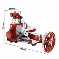 BERKEL | Stroj sa zamašnjakom B114 - Oštrica: Ø 319 mm - Crvena boja