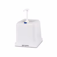 Dispenzer za majonezu - polipropilen - 2 l - 210x220x210 mm - bijela