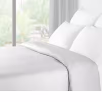 (10 pcs) Satin Stripe Duvet Cover Sydney - 140x210cm - White