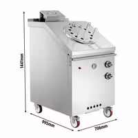 Plinska Tandoor peć - mehaničko - 64,80 kW - 706x995 mm - nehrđajući čelik
