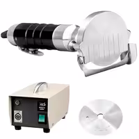 Elektromos gyros kés PROFI - Kapacitás: 200 kg/nap - tartozékokkal: tápegység/adapter, sima penge