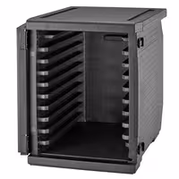 CAMBRO | CAM GOBOX® - Unos sa prednje strane - EN 600x400 - Sa 9 vodilica - Crna boja