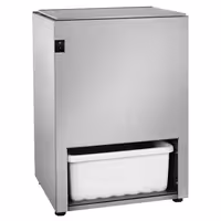 Kruszarka do lodu – stal nierdzewna – 5 kg/min – 140 W – z zasobnikiem o pojemności 5 kg