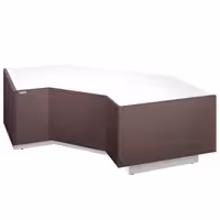 Corner Till Counter RIGA - 1750mm - 90° internal corner