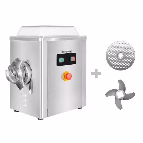 Električni stroj za mljevenje mesa – glava 32 - 600 kg/h - 2,20 kW - 230 V (monofazni) - 1400 o/min - ploča 4 mm - stolni