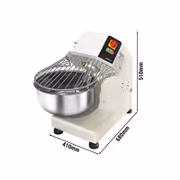 Commercial Dough Mixer - 20L / 13kg - Fixed Head & Bowl - 230V