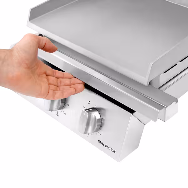 ROBAND | Canaleta de desagüe de grasa prolongada - para parrillas de contacto KGGLL542 y KGGGLL542 - derivación a GN - 570x60x40mm