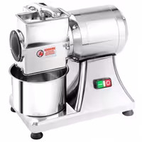 Electric Parmesan Cheese Grater - 550W - Throughput: 40kg/h - for hard cheeses (esp. Parmesan)