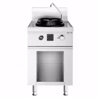 Plinski wok štednjak - 15 kW - 1 plamenik - uključuje 1 slavinu