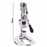 Heavy Duty Lever Citrus Press - Stainless Steel