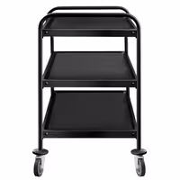 Kolica za posluživanje - 1200x600 mm - s 3 polica - 40 kg po polici