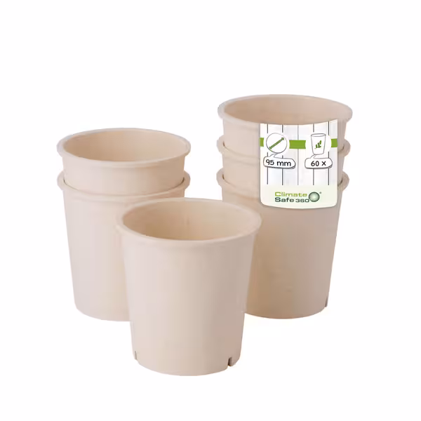 (60 pcs) Polycarbonate Cup (reusable) - 400ml - Ø 95mm - Cream White