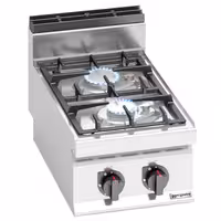 Fogão a gás de mesa - 9,5kW - 2 queimadores
