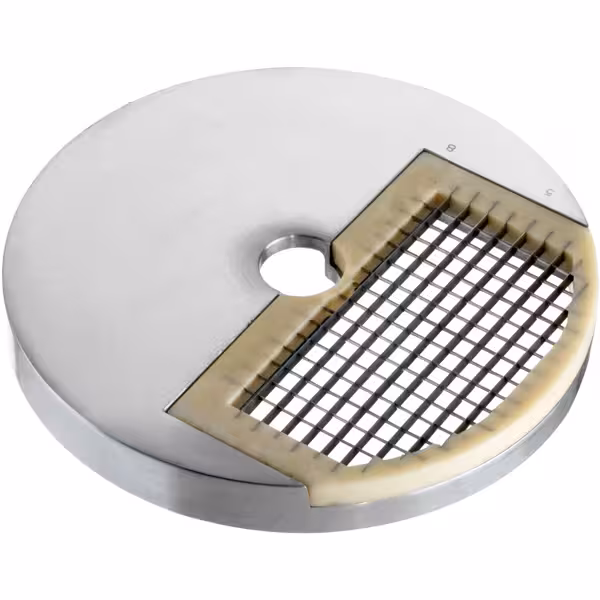 Vágótárcsa mozzarellaszeletelőhöz MOSF120 - 12x12x8 mm