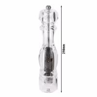(3 pieces) PEUGEOT | NANCY - Pepper Mill - Acrylic - Height: 300mm