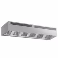 Induktiounsbox-Dachhaube – 3600 mm – ouni Motor – mat Filter