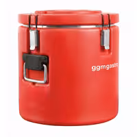 Maisto transportavimo termosas - 30 l - aukštis 380 mm - su gumininiu dugnu